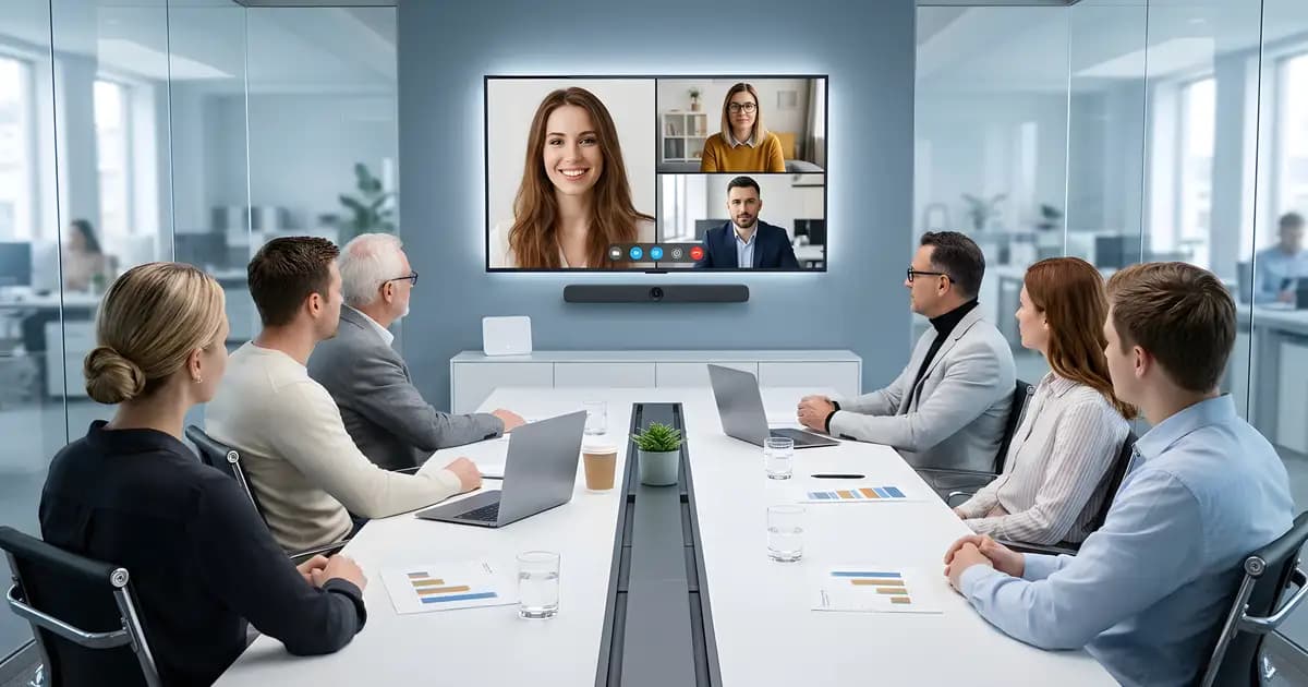 Videokonferencia mobilinterneten a tárgyalótól a több száz fős eseményig